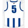 Buy cheap Mens Custom AFL Aussie Rules Jersey For Football 48cm Waist 58cm Sleeve from wholesalers