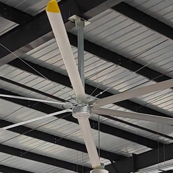 1.5kw PMSM Motor Industrial Ceiling Fan for Warehouse Ventilation and Air