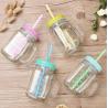 Buy cheap 750ml Large Capacity Mason Glass Storage Jars Dishwasher Safe With Handle from wholesalers