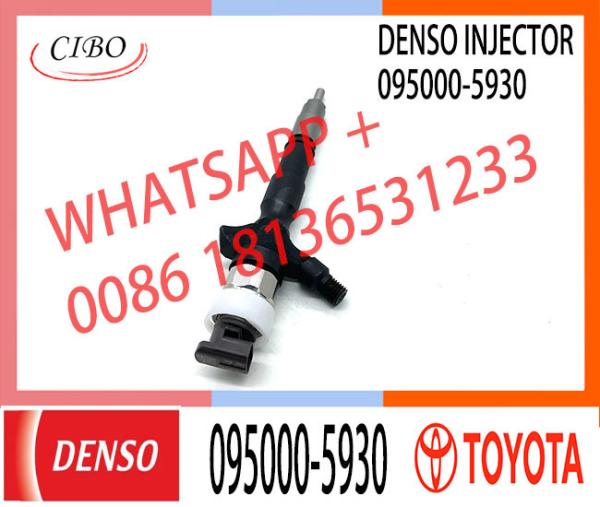 Buy cheap common rail injector 095000-5930 for toyota truck diesel pump injector 23670-09060 for toyota high pressure engine from wholesalers