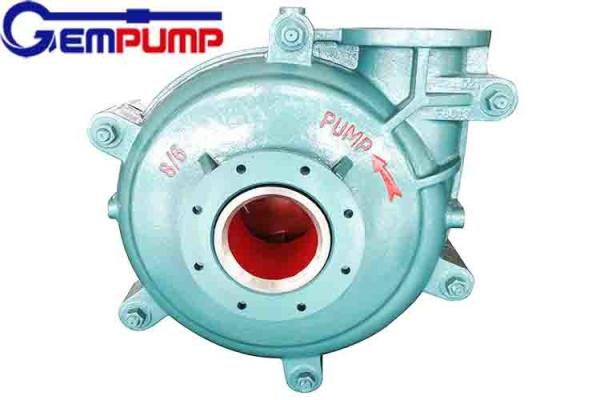 Buy cheap Diesel Waste Water Horizontal Slurry Pump 5 Vanes Single Suction from wholesalers