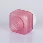 Food Grade Empty Face Cream Containers Double Wall Square 50g