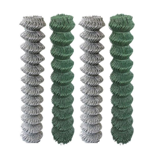 Buy cheap 50x50mm Diamond Chain Link Fence Electric Galvanized PVC Sprayed from wholesalers