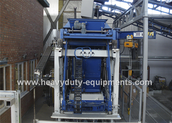 Pavement Block Making Machine 60HZ Vibration Frequency Logic Control