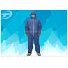 Buy cheap Disposable Protective Clothing Non - Woven Disposable Coveralls With Hood from wholesalers