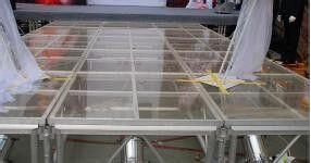 Buy cheap Glass Square Acrylic Stage Platform Anti-slip For Evens from wholesalers