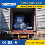 125 ton Hydraulic Metal Baling Press for metal shavings and metal parings