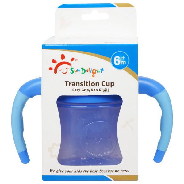 Buy cheap Pink Blue Green EN71 6 Month 6 Ounce Girls Sippy Cup from wholesalers