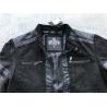 Buy cheap Black Color Polyester Suede Pleather Biker Jacket Lightweight For Mens TW58569 from wholesalers