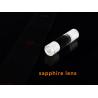 Buy cheap Polished Sapphire Optical Windows Tube Hardness 9.0 Wear Resistance Glass from wholesalers