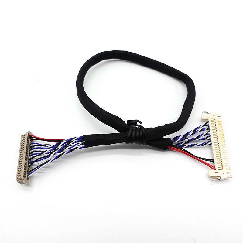 Electronic Cables and Pins for Led Panel Connector 40 Pin Lcd Tv Extension Cable