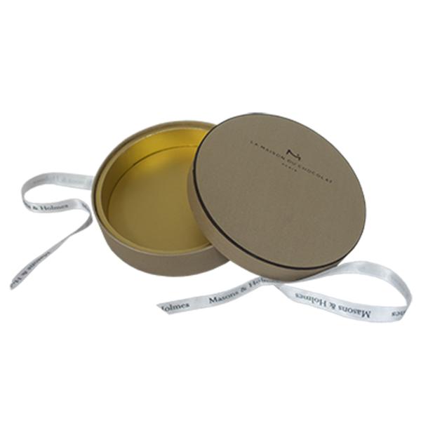 Buy cheap Customized FSC Paper Cans Packaging Cylinder Round Box Packaging from wholesalers