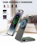 Magnetic Personalized Electronic Gifts 3 In 1 Magsafe Desk Charger 15W Wireless