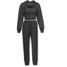 Buy cheap Small Quantity Clothing Manufacturer Women'S Hoodie Loose Coat Vest With Pants Sports Jogging Three - Piece Suit from wholesalers