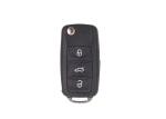 433 Mhz VW Car Remote Key Part Number 5K0 837 202 AJ ID48 Chip 3 Buttons CR2032