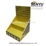 Cardboard Book Display Stand Counter Box