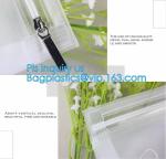 Zip lockkk slider bags for pencils pens, PVC Cosmetic Packaging Bags with Slide