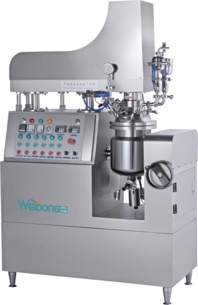 Buy cheap Fixed Vacuum Mixer Emulsifier For Cosmetic Cream 10L Laboratory from wholesalers