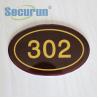Buy cheap Acrylic Reflective House Numbers Signs Laser Engraved ODM from wholesalers