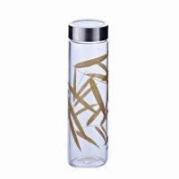 Buy cheap Colorful Single Wall Glass Water Bottle product