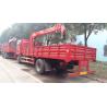 Buy cheap Faw CLW5180JSQC 4*2 Euro 3 180hp Boom Truck Crane With SQ6.3SA3 13m Lifting Height from wholesalers