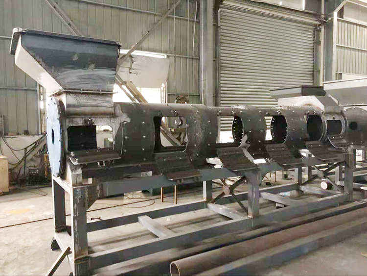 500-5000kg/H Glass Bottle Label Remover Machine 30kw PET Bottle Label Remover