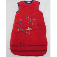 Buy cheap Velour With Padding Baby Padded Sleeping Bag Winter Warm Sleeveless product