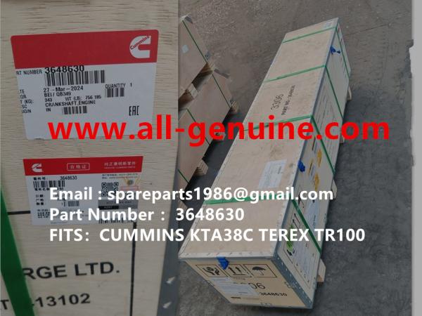 Buy cheap 3648630 CRANK SHAFT KTA38C CUMMINS TEREX NHL MINING DUMP TRUCK TR35 TR50 TR60 TR100 3305B 3305F 3303 3307 TR45 TR70 MT4400 from wholesalers