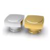 Buy cheap Custom Logo Gold Silver Plating Wine Cap Luxury Zinc Alloy Metal Magnetic Spray Bottle Perfume Cap from wholesalers