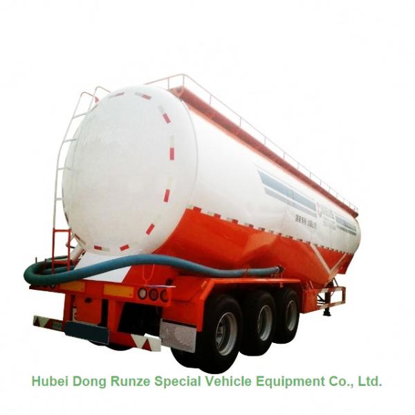 Buy cheap Tri Axle Steel Tank Semi Trailer For Dry Bulk Cement Delivery 80Ton 65000L from wholesalers