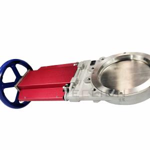 Wholesale DN300 Stainless Steel Knife Pneumatic Gate Valve With Actuator OBM from china suppliers