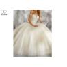 Buy cheap Sexy Ivory Ball Gown Wedding Dress Off Shoulder Short Sleeve Heavy Beading from wholesalers
