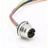 Buy cheap DIN AISG 12 Pin IP67 M16 Waterproof Connector Male And Female Socket from wholesalers