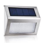3.94in 1.2V Waterproof Outdoor Solar Deck Lights CE Stainless Steel