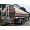 Buy cheap Dongfeng 8*4 27.5cbm Fuel Tank Trailer 340HP Aluminium Alloy For Transporting Oil from wholesalers