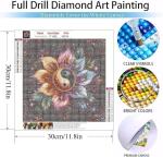 Mandala Diamond Painting Canvas Kit DIY Diamond Painting Set For Kids Adults