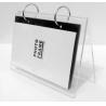 Buy cheap Custom Clear Acrylic Calendar Display Stand Double Sided Picture Frame from wholesalers