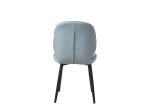 Restaurant Iron Art Leather Padded Dining Chairs