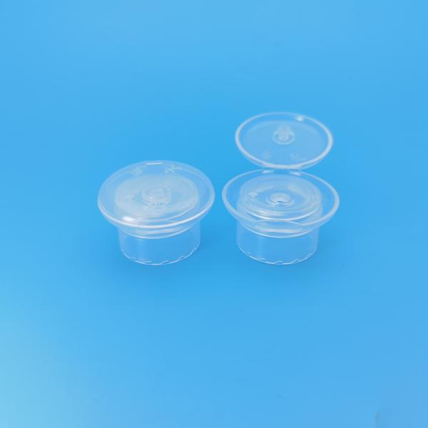 Buy cheap 24MM Transparent Mushroom Shape Plastic Flip Top Cap from wholesalers