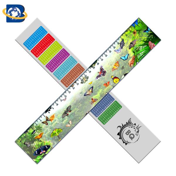 Buy cheap Straight 3D Lenticular Ruler For Promotional Gift Stationery Custom Shape from wholesalers