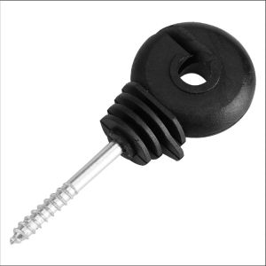 Buy cheap IST001  standard ring insulator Black Color Screw in ring insulator for electric fence  electric fence insulator from wholesalers