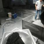 10000M3 SUS304 Welded Sectional Water Tank Ramming Craft