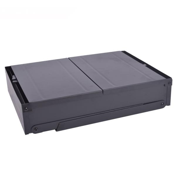 Buy cheap Black Chromed Steel Charcoal Camping Barbecue Grill Mini Foldable 86X33.5X43cm from wholesalers