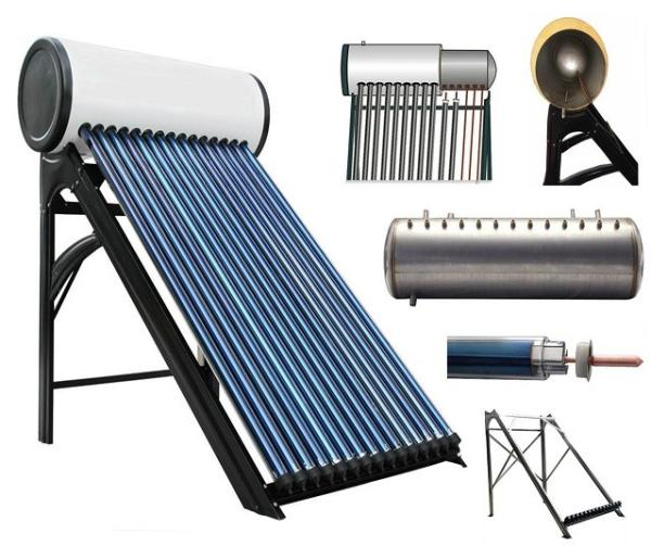 Buy cheap Free-standing Bathroom Compact Pressure Solar Water Heater Galvanized Steel & SUS304-2B Series---Heat Pipe Model from wholesalers