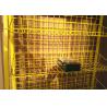 Buy cheap Yellow Color Metal Supermarket Display Racks Floor Standing from wholesalers