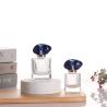Buy cheap 50ml 100ml Selling Clear Glass Perfume Bottle With Customized Lid from wholesalers