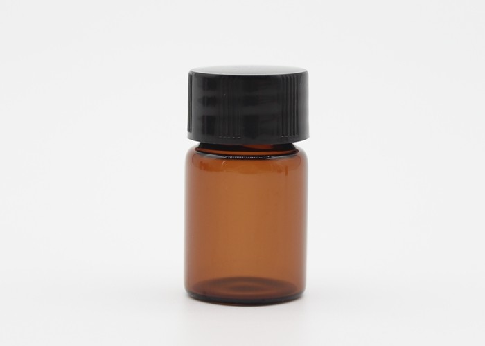 Clear or Brown Screw Neck Glass Vial