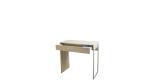 Metal Side Desktop Computer Desk , Wooden Office Computer Table Large Storage