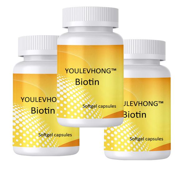 Buy cheap Natural Biotin 5000Mcg Vegeterian Capsules Support Hair Skin And Nails Vitamin Supplements YOULEVHONG Supplements Skin Beauty Herbal Health Natural from wholesalers