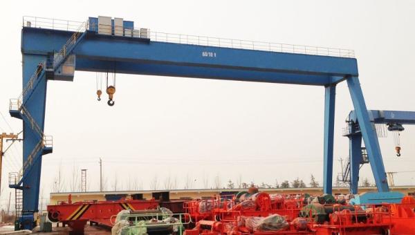 Buy cheap Container Double Girder Gantry Crane , Span 15m 40 Ton Motorized Gantry Crane from wholesalers